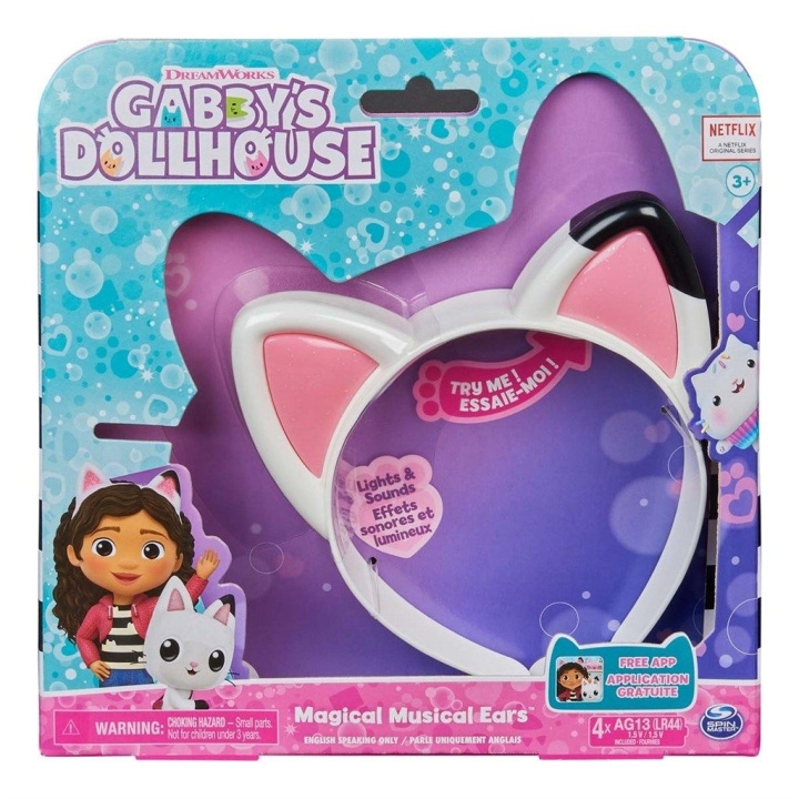 Gabby\'s Dollhouse Magische Muzikale Oren (6060413) in de groep SPEELGOED, KINDER- & BABYPRODUCTEN / Muziek, Zang en afbeelingen / Muziekaccessoires bij TP E-commerce Nordic AB (C89193)