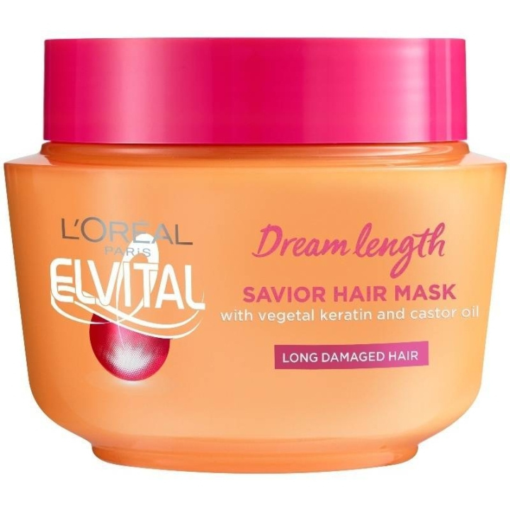 L\'Oréal Paris - ElvitalDream Length Savior Haarmasker 300 ml in de groep BEAUTY & HEALTH / Haar & Styling / Haarverzorging / Haarmasker bij TP E-commerce Nordic AB (C89195)