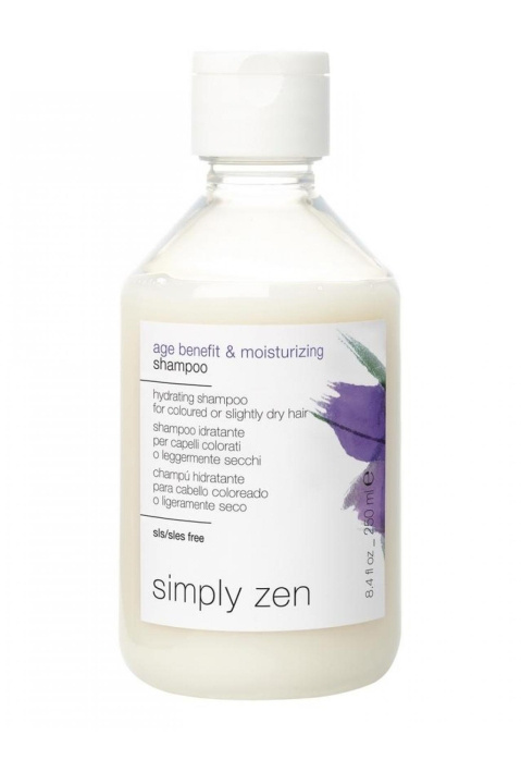 Simply Zen Age Benefit & Hydraterende Shampoo 250 ml in de groep BEAUTY & HEALTH / Haar & Styling / Haarverzorging / Shampoo bij TP E-commerce Nordic AB (C89226)