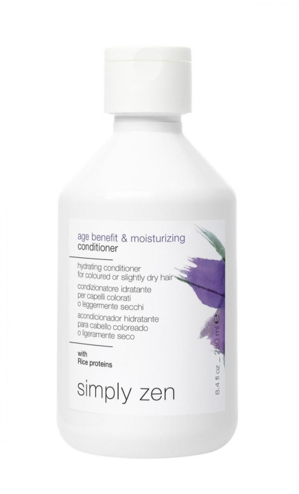 Simply Zen Age Benefit & Hydraterende Conditioner 250 ml in de groep BEAUTY & HEALTH / Haar & Styling / Haarverzorging / Conditioner bij TP E-commerce Nordic AB (C89230)