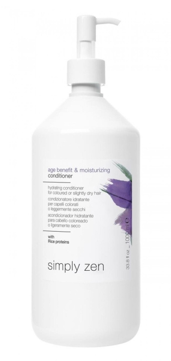 Simply Zen Age Benefit & Hydraterende Conditioner 1000 ml in de groep BEAUTY & HEALTH / Haar & Styling / Haarverzorging / Conditioner bij TP E-commerce Nordic AB (C89231)