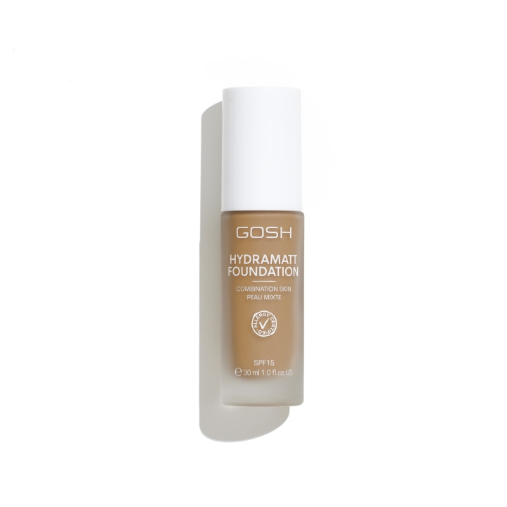 Gosh Hydramatt Foundation Donker 014Y 30 ml in de groep BEAUTY & HEALTH / Makeup / Make-up gezicht / Foundation bij TP E-commerce Nordic AB (C89266)