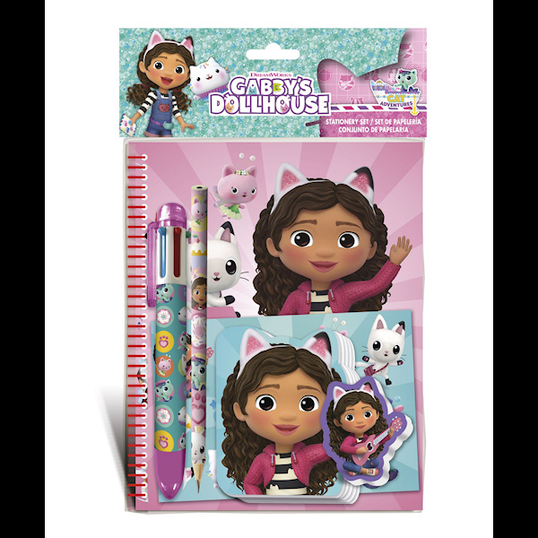 Gabby\'s Dollhouse Kids Licensing - Schrijfset - Gabby\'s Dollhouse (033706128) in de groep SPEELGOED, KINDER- & BABYPRODUCTEN / Speelgoed / Tekenen & Tellen bij TP E-commerce Nordic AB (C89415)