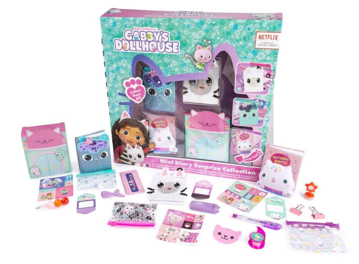 Gabby\'s Dollhouse Mini Dagboek Collectie (204-700002) in de groep SPEELGOED, KINDER- & BABYPRODUCTEN / Speelgoed / Ambachten bij TP E-commerce Nordic AB (C89434)