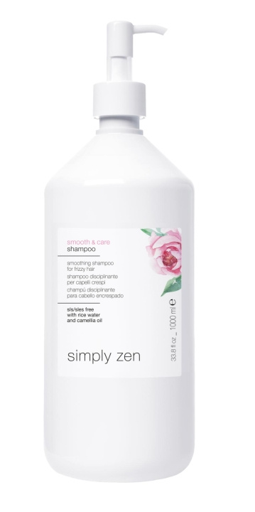 Simply Zen Smooth & Care Shampoo 1000 ml in de groep BEAUTY & HEALTH / Haar & Styling / Haarverzorging / Shampoo bij TP E-commerce Nordic AB (C89456)