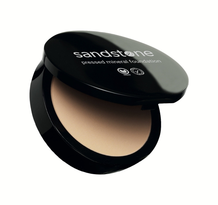 SandStone Geperste minerale foundation C3 Warm ivoor in de groep BEAUTY & HEALTH / Makeup / Make-up gezicht / Foundation bij TP E-commerce Nordic AB (C89467)