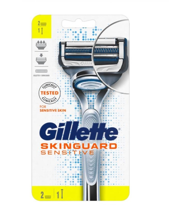 Gillette Skinguard Sensitive Scheermes in de groep BEAUTY & HEALTH / Haar & Styling / Scheren & Trimmen / Scheermessen & Accessoires bij TP E-commerce Nordic AB (C89531)