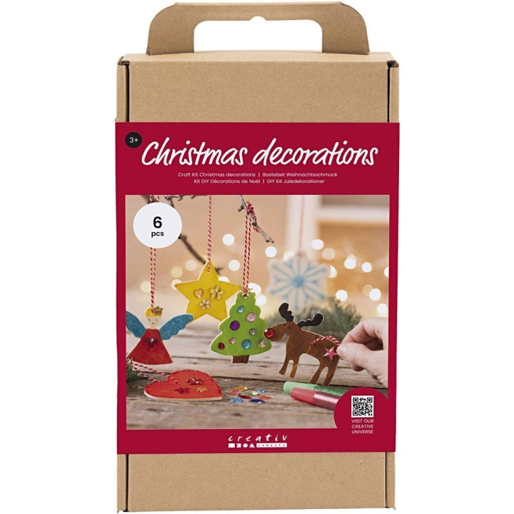 DIY Kit Kerstversiering - Inkleuren (977583) in de groep SPORT, VRIJE TIJD & HOBBY / Hobby / DIY Kit bij TP E-commerce Nordic AB (C89545)