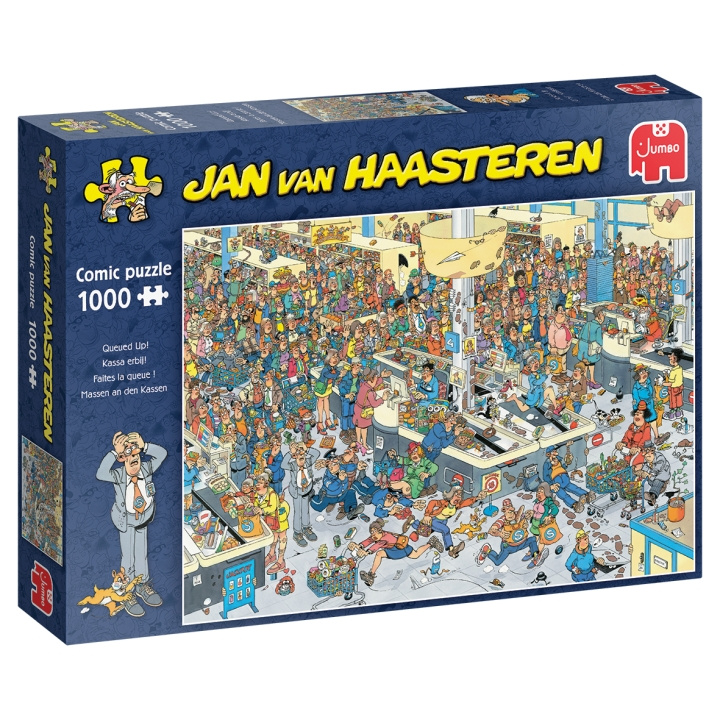 Jan van Haasteren De brandweerkazerne (1000 stukjes) (1119801833) in de groep SPORT, VRIJE TIJD & HOBBY / Hobby / Puzzel bij TP E-commerce Nordic AB (C89711)