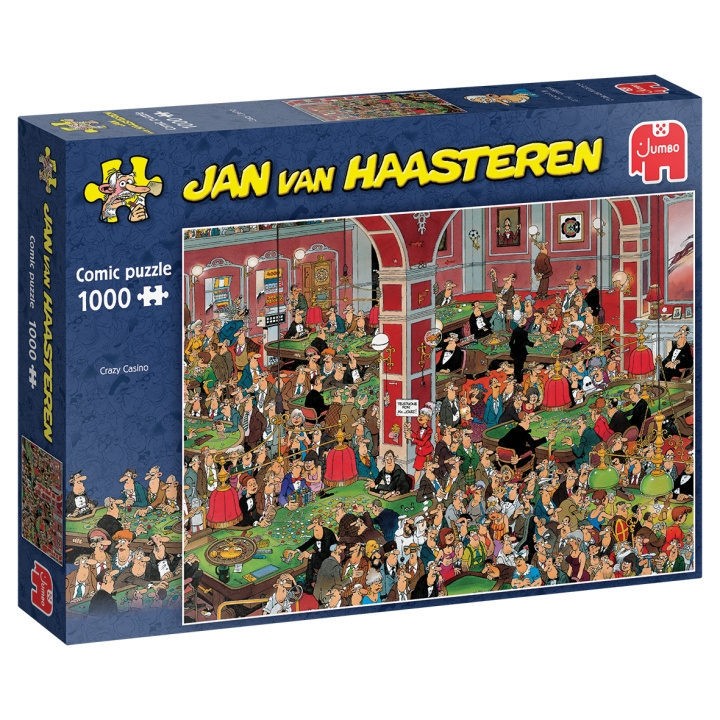 Jan van Haasteren Crazy Casino (1000 stukjes) (1119801834) in de groep SPORT, VRIJE TIJD & HOBBY / Hobby / Puzzel bij TP E-commerce Nordic AB (C89713)