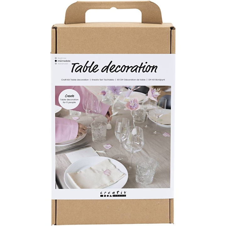 DIY Kit Knutselset - Tafeldecoratie - Pastelkleuren (977696) in de groep SPORT, VRIJE TIJD & HOBBY / Hobby / DIY Kit bij TP E-commerce Nordic AB (C89721)