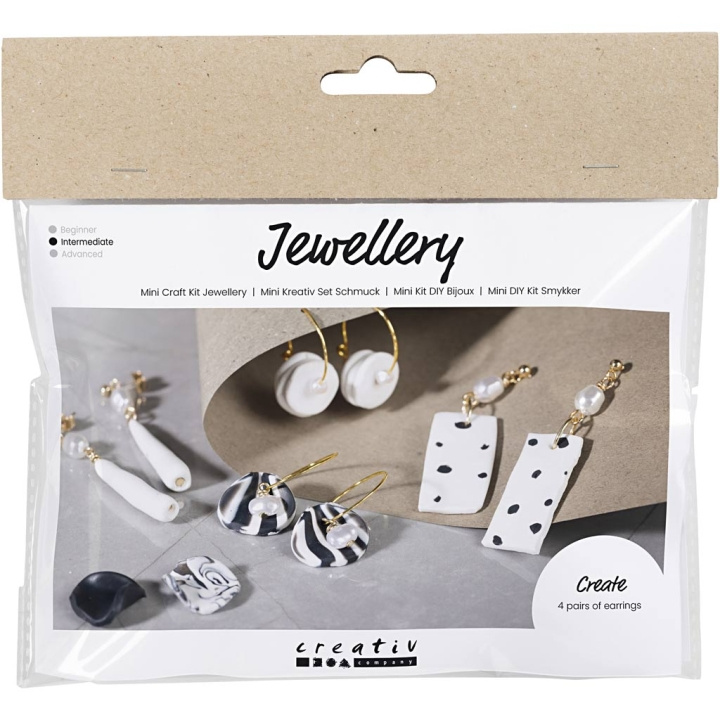 DIY Kit Mini-knutselset - Sieraden - Oorbellen (977737) in de groep SPORT, VRIJE TIJD & HOBBY / Hobby / DIY Kit bij TP E-commerce Nordic AB (C89730)