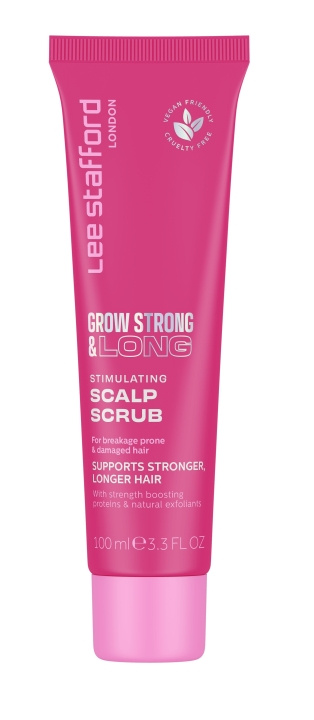 Lee Stafford Grow Strong & Long Stimulerende Hoofdhuid Scrub 100 ml in de groep BEAUTY & HEALTH / Haar & Styling / Haarverzorging / Haarmasker bij TP E-commerce Nordic AB (C89775)