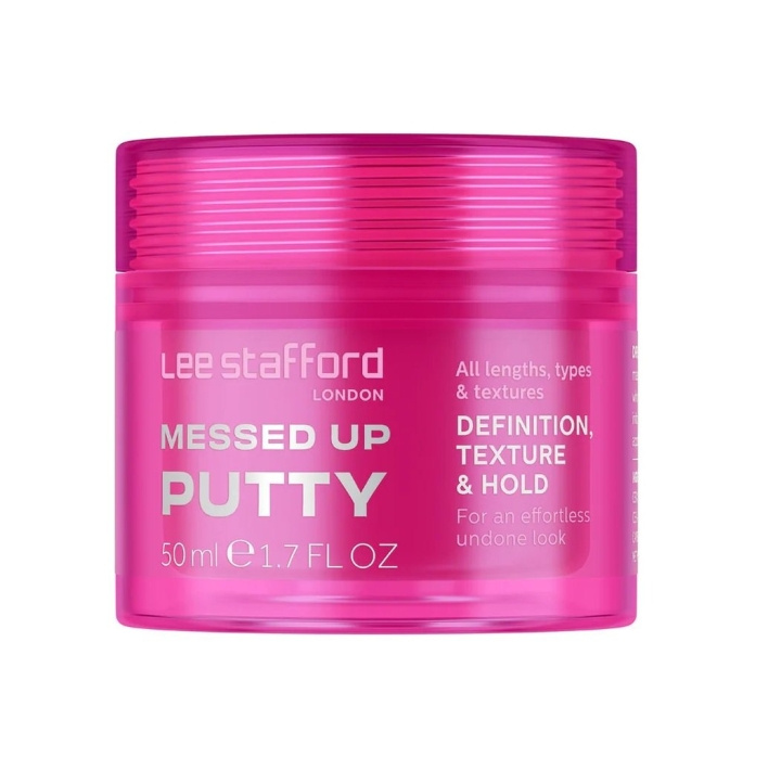 Lee Stafford Messed Up Putty 50 ml in de groep BEAUTY & HEALTH / Haar & Styling / Hair styling / Styling crème bij TP E-commerce Nordic AB (C89778)