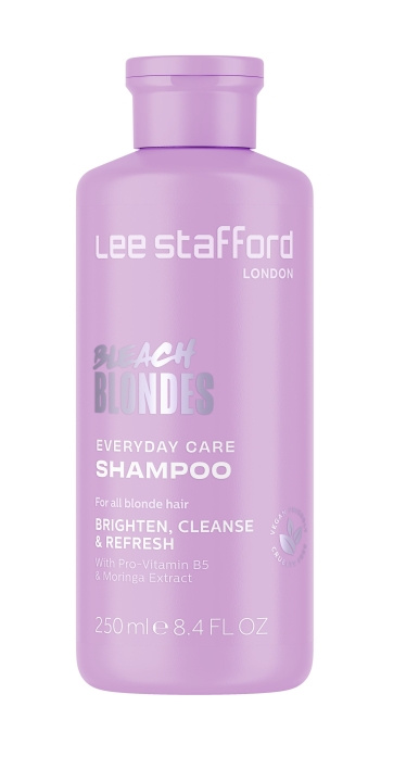 Lee Stafford Bleach Blondes Everyday Care Shampoo 250 ml in de groep BEAUTY & HEALTH / Haar & Styling / Haarverzorging / Shampoo bij TP E-commerce Nordic AB (C89788)