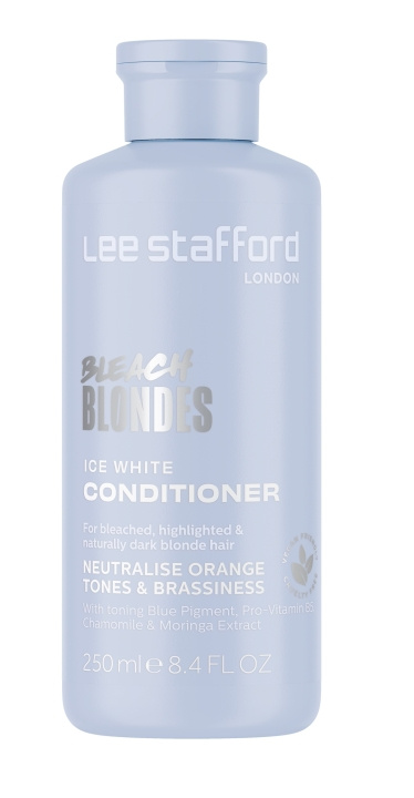 Lee Stafford Bleach Blondes Ice White Toning Conditioner 250 ml in de groep BEAUTY & HEALTH / Haar & Styling / Haarverzorging / Conditioner bij TP E-commerce Nordic AB (C89790)