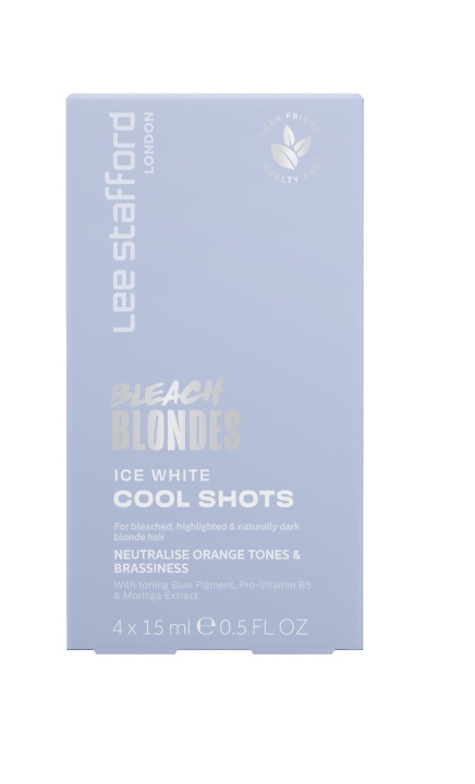 Lee Stafford Bleach Blondes Ice White Cool Shots 4 x 15 ml in de groep BEAUTY & HEALTH / Haar & Styling / Haarverzorging / Haarmasker bij TP E-commerce Nordic AB (C89792)