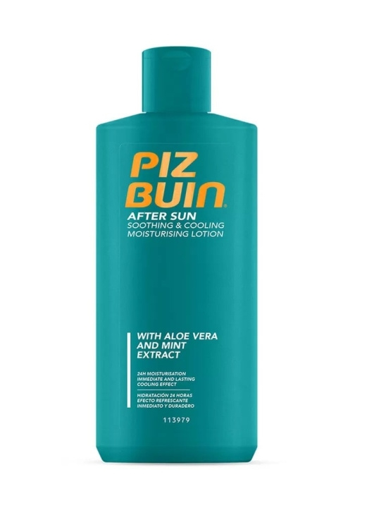 Piz Buin After Sun Kalmerende & Verkoelende Hydraterende Lotion 200 ml in de groep BEAUTY & HEALTH / Huidsverzorging / Zonnebank / Zonnebescherming bij TP E-commerce Nordic AB (C89815)