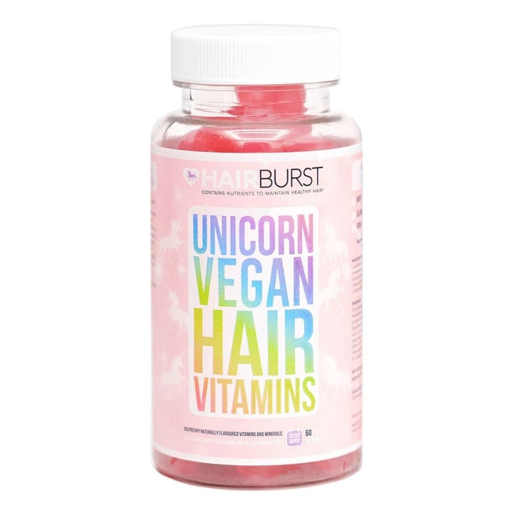 HAIRBURST Kauwbare Eenhoorn Vegan Vitaminen 1 Maandvoorraad in de groep BEAUTY & HEALTH / Haar & Styling / Haarverzorging / Haarserum bij TP E-commerce Nordic AB (C89875)