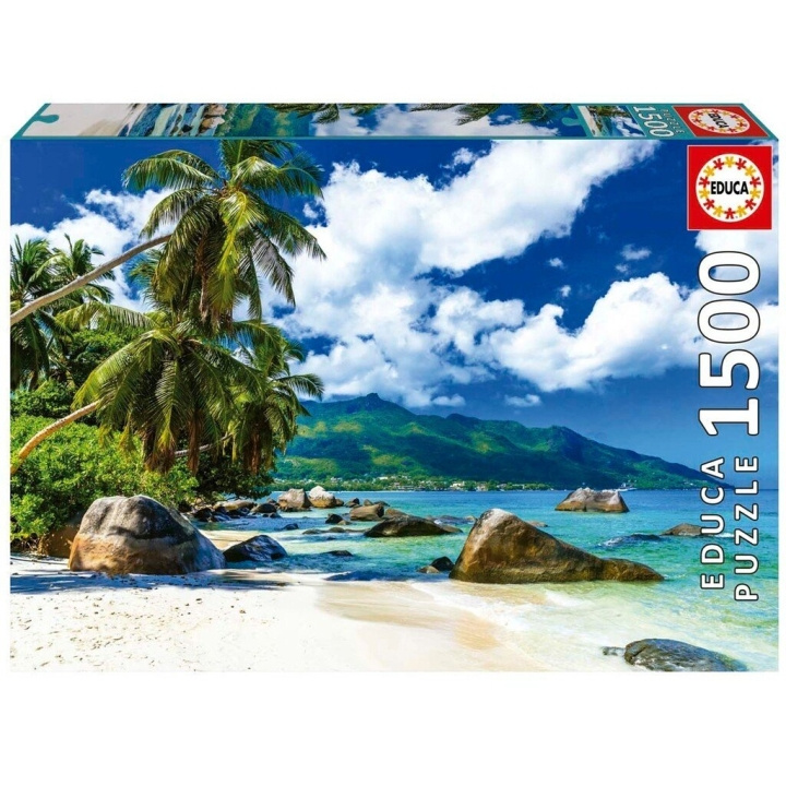 Educa 1500 st - Seychellen puzzel (80-19564) in de groep SPORT, VRIJE TIJD & HOBBY / Hobby / Puzzel bij TP E-commerce Nordic AB (C89917)