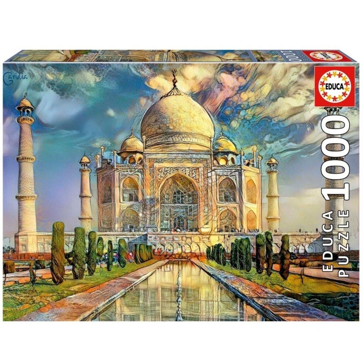 Educa 1000 stuks - Taj Mahal puzzel (80-19613) in de groep SPORT, VRIJE TIJD & HOBBY / Hobby / Puzzel bij TP E-commerce Nordic AB (C89921)