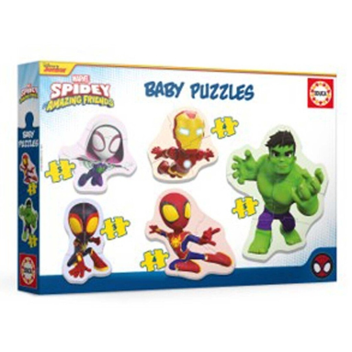 Educa Baby Puzzels Spidey & Zijn Verbazingwekkende Vrienden (80-19953) in de groep SPEELGOED, KINDER- & BABYPRODUCTEN / Speelgoed / Kinderpuzzel bij TP E-commerce Nordic AB (C89929)