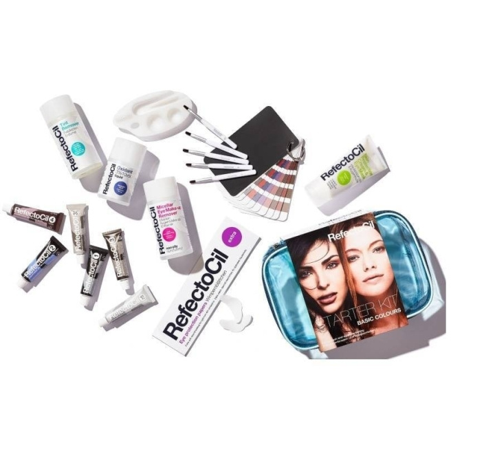 RefectoCil Starter Kit Basis Kleuren in de groep BEAUTY & HEALTH / Makeup / Ogen & Wenkbrauwen / Wenkbrauwkits bij TP E-commerce Nordic AB (C89932)