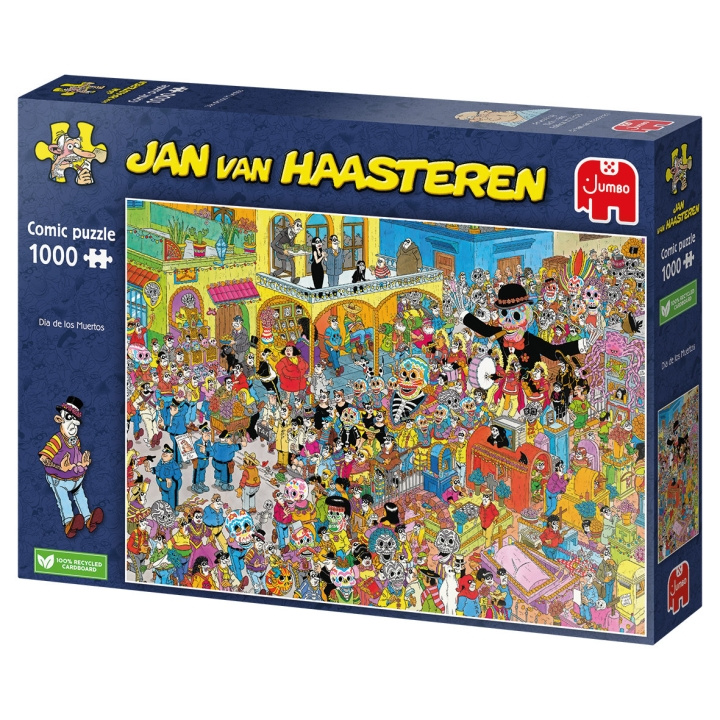 Jan van Haasteren Dia De Los Muertos (1000 stukjes) (JUM0077) in de groep SPORT, VRIJE TIJD & HOBBY / Hobby / Puzzel bij TP E-commerce Nordic AB (C90022)