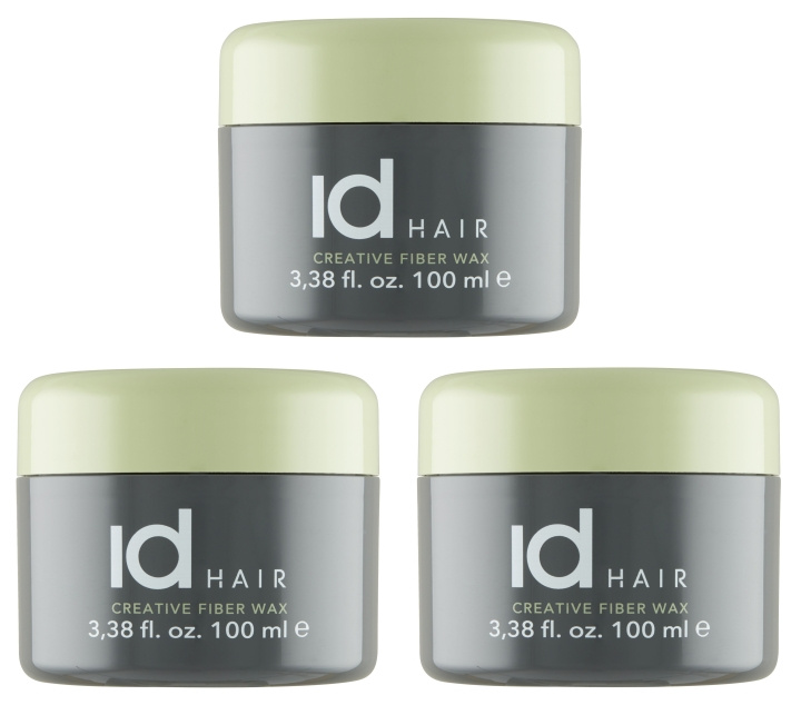 ID Hair Creatieve vezelwas 3 x 100 ml in de groep BEAUTY & HEALTH / Haar & Styling / Hair styling / Haarwax bij TP E-commerce Nordic AB (C90036)