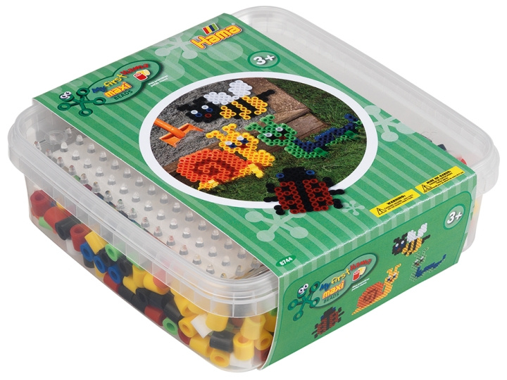 HAMA Beads Maxi - Kralen en prikbord in doos (8744) in de groep SPEELGOED, KINDER- & BABYPRODUCTEN / Speelgoed / Ambachten bij TP E-commerce Nordic AB (C90067)