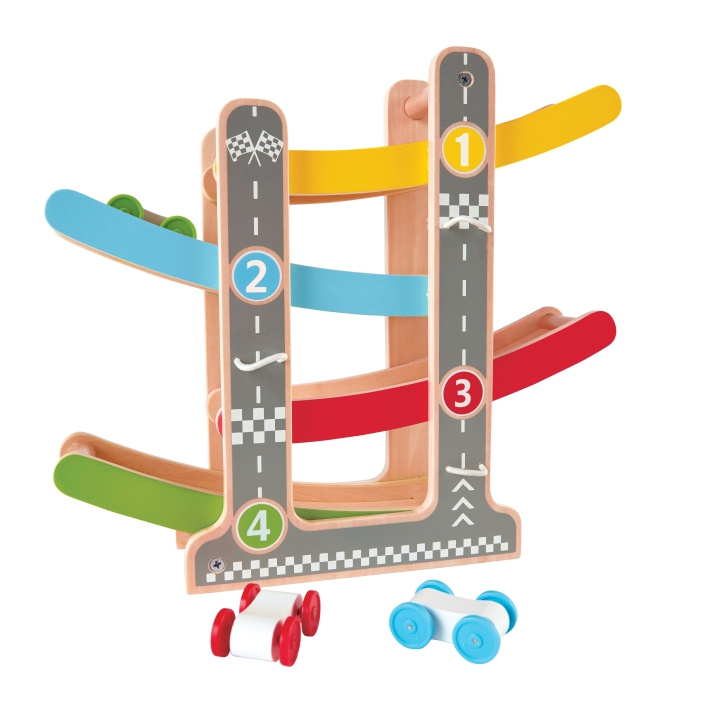 Hape Snelle Flip racebaan (5895) in de groep SPEELGOED, KINDER- & BABYPRODUCTEN / Speelgoed / Autobanen bij TP E-commerce Nordic AB (C90070)