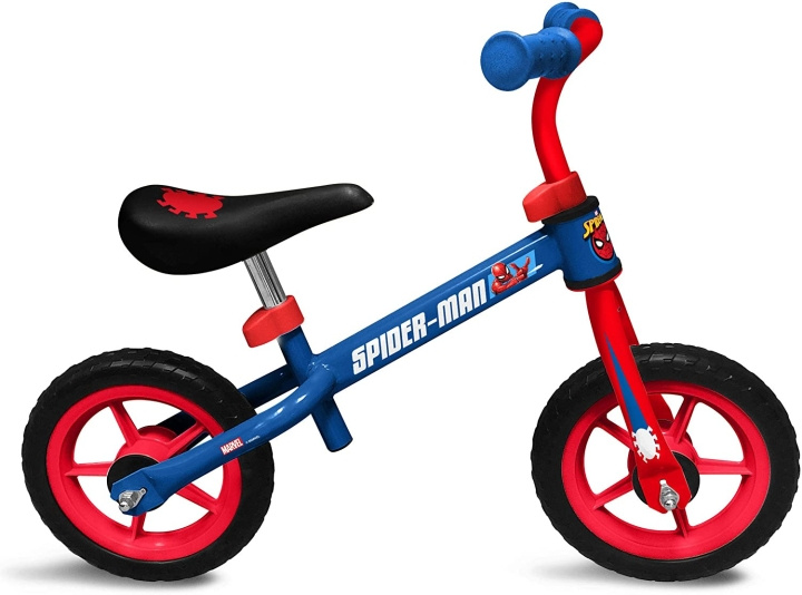 Disney Loopfiets 10\'\' - Spiderman (60194) in de groep SPEELGOED, KINDER- & BABYPRODUCTEN / Buitenspeelgoed / Fietsen & Steppen bij TP E-commerce Nordic AB (C90097)