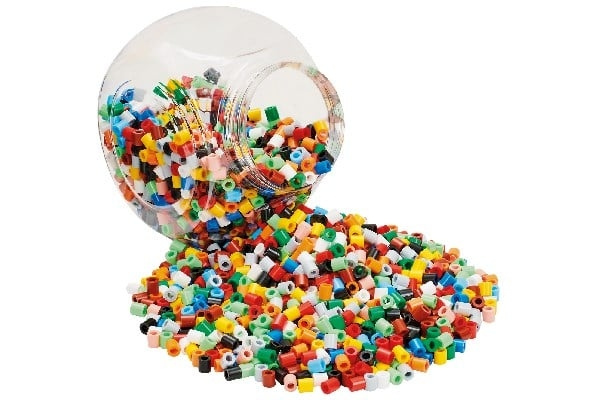 HAMA Beads HAMA Maxi kralen - 2.000st. stapelbare blauwe emmer (8589) in de groep SPEELGOED, KINDER- & BABYPRODUCTEN / Speelgoed / Ambachten bij TP E-commerce Nordic AB (C90107)