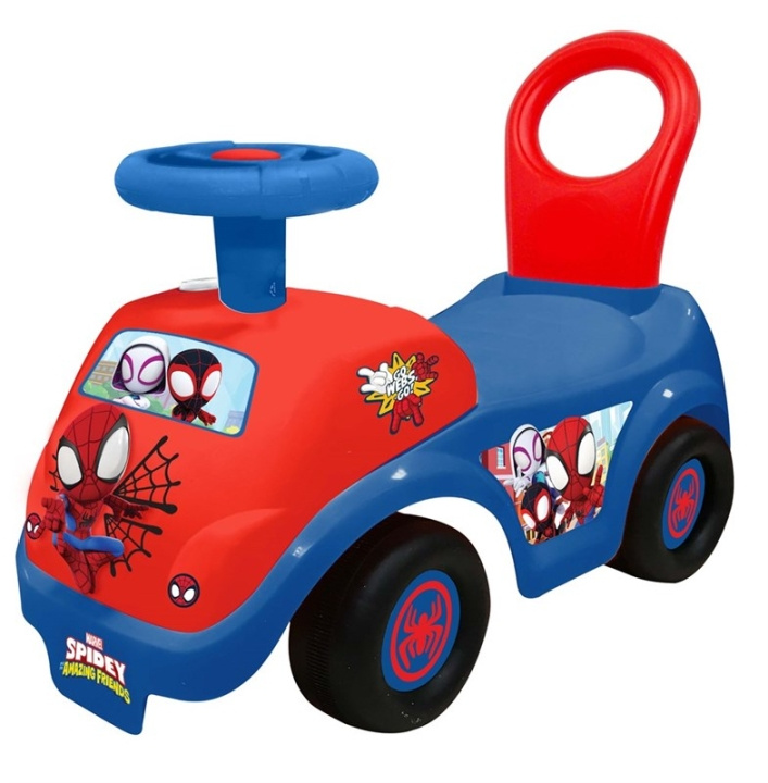 Kiddieland Spiderman Spidey Team Ride On (61556) in de groep SPEELGOED, KINDER- & BABYPRODUCTEN / Speelgoed / Loopauto\'s bij TP E-commerce Nordic AB (C90110)