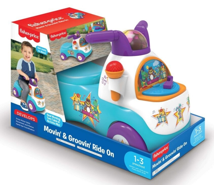 Fisher-Price Fisher Price - Movin N Groovin (507984) in de groep SPEELGOED, KINDER- & BABYPRODUCTEN / Speelgoed / Speelgoed bij TP E-commerce Nordic AB (C90132)