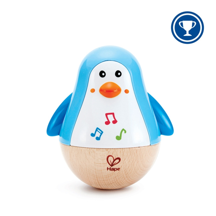 Hape Pinguïn muzikale wiebelaar (5933) in de groep SPEELGOED, KINDER- & BABYPRODUCTEN / Muziek, Zang en afbeelingen / Muziekaccessoires bij TP E-commerce Nordic AB (C90136)