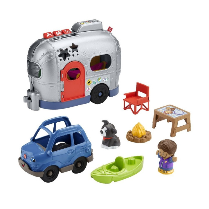 Fisher-Price Little People - Camper (Nordics) (HMV92) in de groep SPEELGOED, KINDER- & BABYPRODUCTEN / Speelgoed / Speelset bij TP E-commerce Nordic AB (C90189)