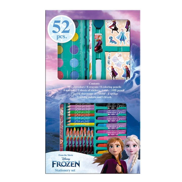 Disney Kids Licensing - Kunstkoffer 52 st. - Disney Frozen (017406952) in de groep SPEELGOED, KINDER- & BABYPRODUCTEN / Speelgoed / Tekenen & Tellen bij TP E-commerce Nordic AB (C90196)