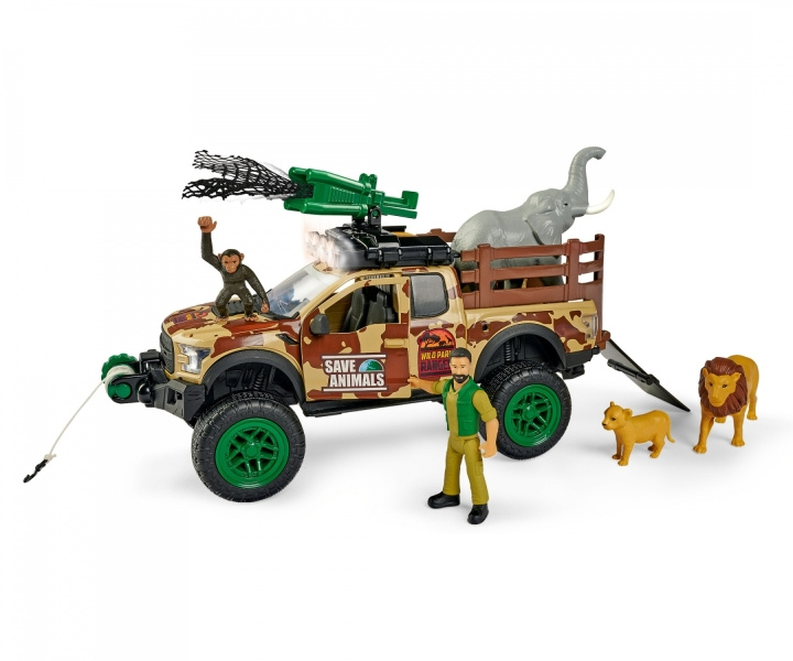 Dickie Toys Wild Park Ranger Set (203837016) in de groep SPEELGOED, KINDER- & BABYPRODUCTEN / Speelgoed / Speelgoedauto\'s bij TP E-commerce Nordic AB (C90206)