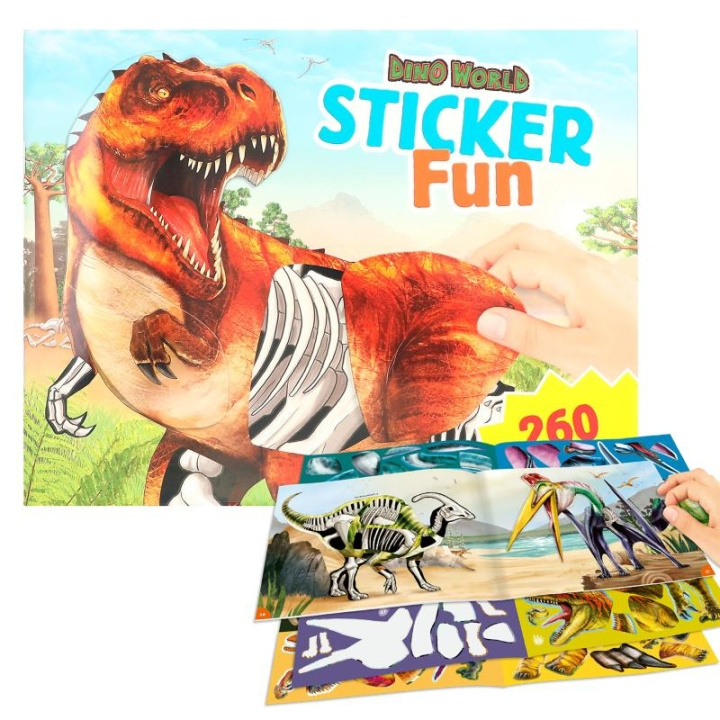 Dino World Stickerpret (412408) in de groep SPEELGOED, KINDER- & BABYPRODUCTEN / Speelgoed / Ambachten bij TP E-commerce Nordic AB (C90208)