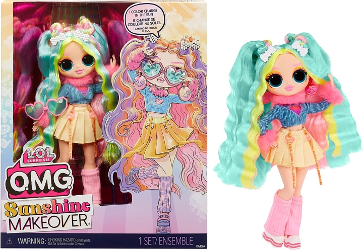 L.O.L. Surprise! OMG Sunshine Makeover Fashion Doll - Bubblegum in de groep SPEELGOED, KINDER- & BABYPRODUCTEN / Speelgoed / Docks & Accessoires bij TP E-commerce Nordic AB (C90212)