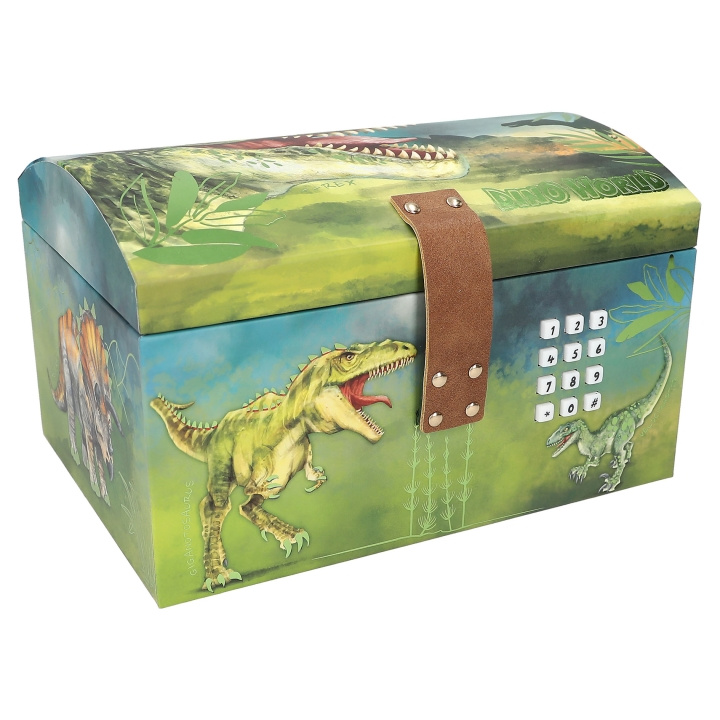 Dino World Schatkist met code, geluid en licht ( 0412115 ) in de groep SPEELGOED, KINDER- & BABYPRODUCTEN / Speelgoed / Speelgoed bij TP E-commerce Nordic AB (C90280)