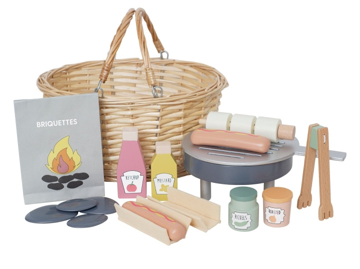 JaBaDaBaDo BBQ-set - (JA-W7217) in de groep SPEELGOED, KINDER- & BABYPRODUCTEN / Speelgoed / Docks & Accessoires bij TP E-commerce Nordic AB (C90287)