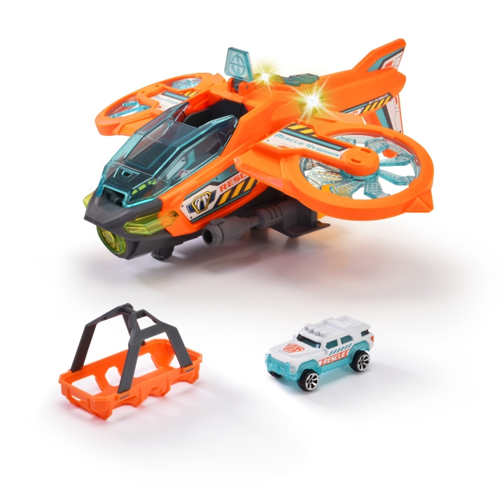 Dickie Toys Rescue Hybride Robotvliegtuig (203794000) in de groep SPEELGOED, KINDER- & BABYPRODUCTEN / Speelgoed / Speelgoedauto\'s bij TP E-commerce Nordic AB (C90305)