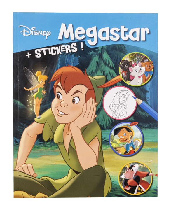 Disney Megaster Kleurboek - Peter Pan in de groep SPEELGOED, KINDER- & BABYPRODUCTEN / Speelgoed / Tekenen & Tellen bij TP E-commerce Nordic AB (C90340)