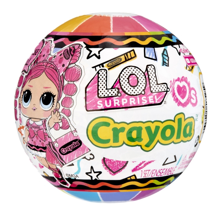 L.O.L. Surprise! Loves CRAYOLA Tots (505259) (505266) in de groep SPEELGOED, KINDER- & BABYPRODUCTEN / Speelgoed / Docks & Accessoires bij TP E-commerce Nordic AB (C90348)