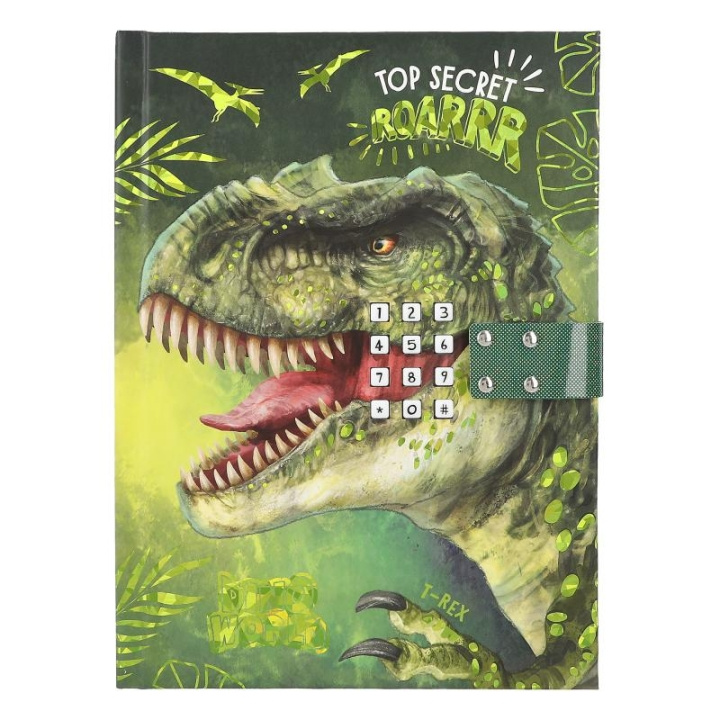 Dino World Dagboek met code en geluid ( 0412407 ) in de groep SPEELGOED, KINDER- & BABYPRODUCTEN / Speelgoed / Tekenen & Tellen bij TP E-commerce Nordic AB (C90387)