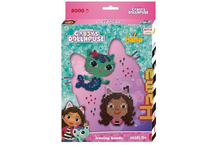 HAMA Beads Hama - Hangdoos Midi - Gabby\'s Poppenhuis (387975) in de groep SPEELGOED, KINDER- & BABYPRODUCTEN / Speelgoed / Ambachten bij TP E-commerce Nordic AB (C90389)