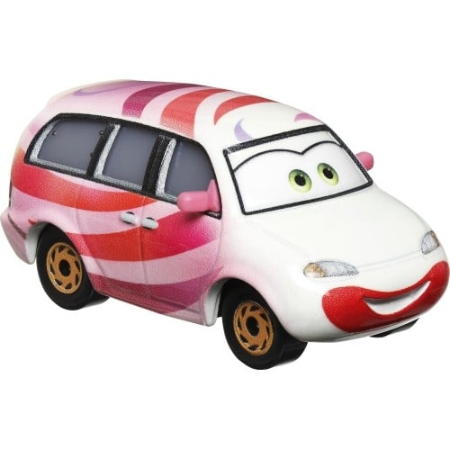 Disney Cars 3 - Die Cast - Claire Gunz\'er (HKY30) in de groep SPEELGOED, KINDER- & BABYPRODUCTEN / Speelgoed / Speelgoedauto\'s bij TP E-commerce Nordic AB (C90394)