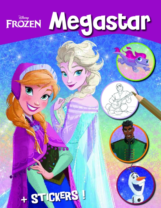 Disney Megaster Kleurboek - Frozen in de groep SPEELGOED, KINDER- & BABYPRODUCTEN / Speelgoed / Tekenen & Tellen bij TP E-commerce Nordic AB (C90399)